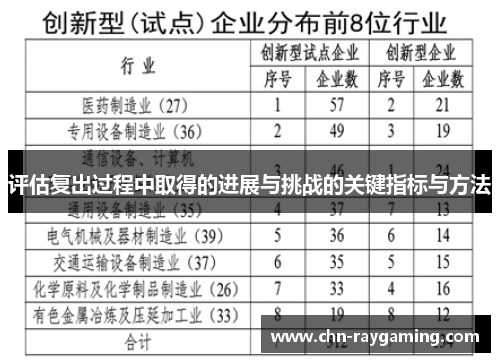评估复出过程中取得的进展与挑战的关键指标与方法 评估复出过程中取得的进展与挑战的关键指标与方法
